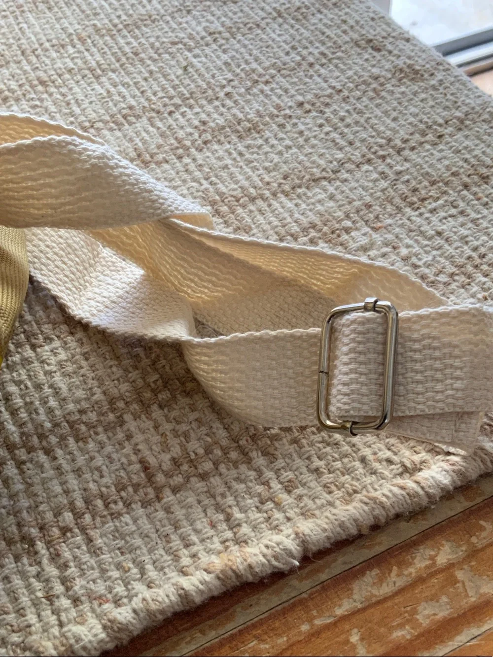 McDonald's Beige Backpack with Yellow Logo